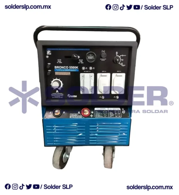 MAQUINA DE GASOLINA INFRA BRONCO 5500K 120/240V COD. 304-643 - Imagen 3