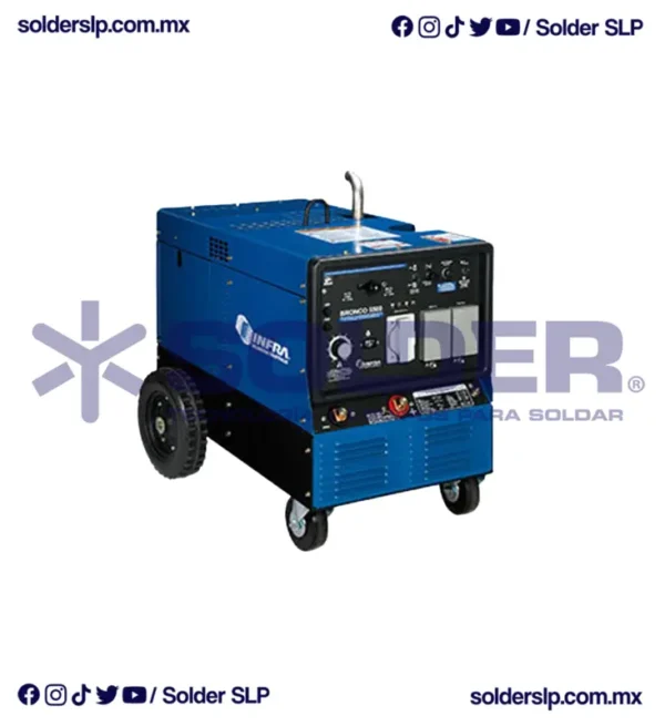 MAQUINA DE GASOLINA INFRA BRONCO 5500K 120/240V COD. 304-643