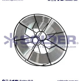 MICROALAMBRE DE INOXIDABLE SOLIDO 308 LSI .045 ESAB OK AUTROD CAJA/15 KG COD. 1612119820