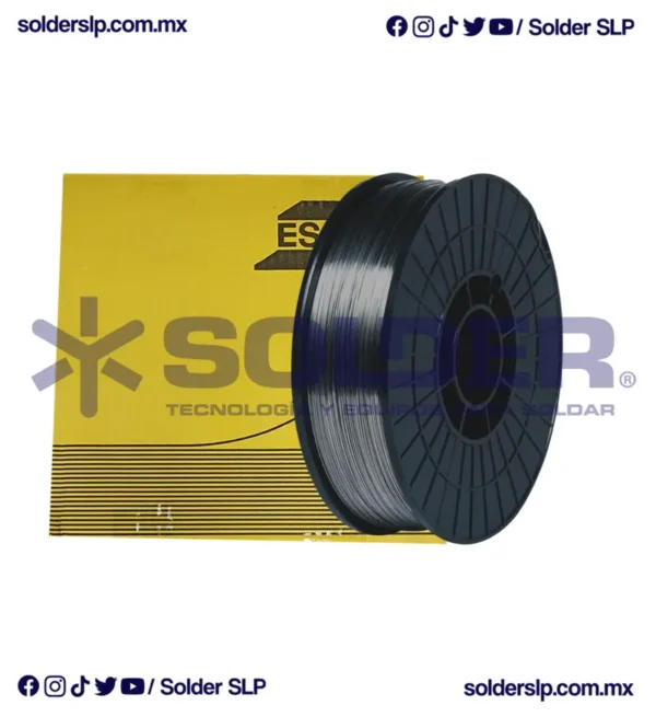 MICROALAMBRE DE INOXIDABLE TUBULAR 316 LT1 .045 ESAB C/15 KG COD. 35FA12982V