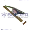 PINZA DE TIERRA 300A TIPO JACKSON COD. WLD*GC3