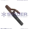 PORTAELECTRODO TIPO JACKSON 500 AMP WELD 500 COD. WLD*A3-S