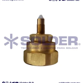 Valvula Para Aditamiento Tipo Harris Nylon Cod. 34-02