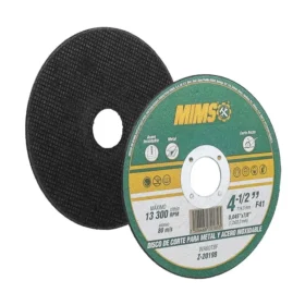 Disco De Corte 4-1/2" Metal- Inox Mims Cod. Z-20198