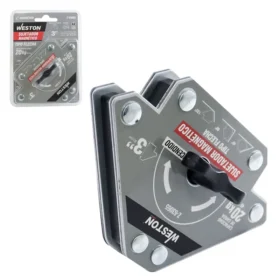 Escuadra Magnetica Tipo Flecha Con Interruptor 3" Weston - 20Kg Cod. Z-63065