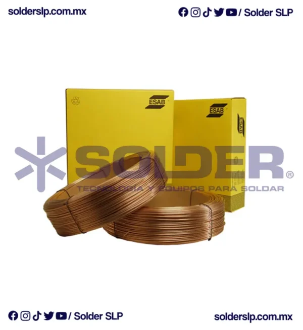 ALAMATIC 13K 5/32 ESAB CAJA/30 KG COD. E0131540O - Imagen 3