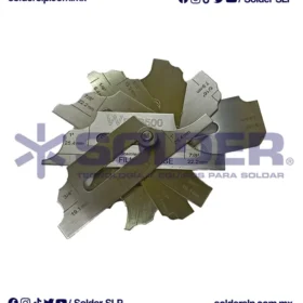 CALIBRADOR DE FILETES DE SOLDAR COD. WLD*MG-11
