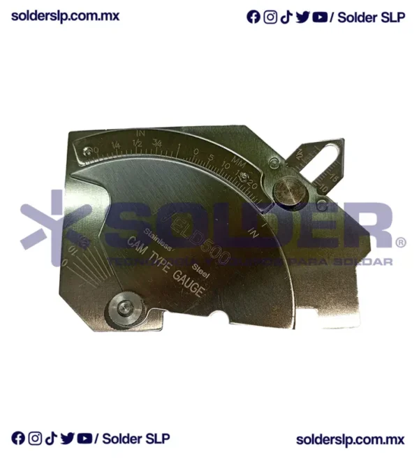CALIBRADOR DE SOLDADURA 6 POSICIONES COD. WLD*MG-8