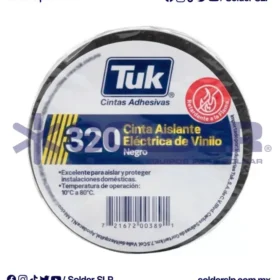 CINTA DE AISLAR TUK 320 3/4" X 9M