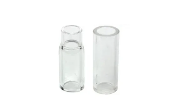 BOQUILLA DE CUARZO CUELLO DE BOTELLA 34MM LARGO COD. WLDWT-QBCB34