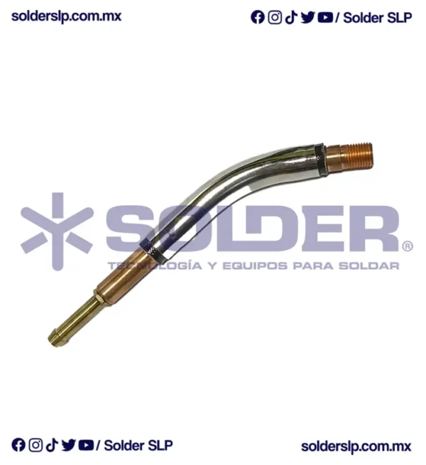 CUELLO PARA ANTORCHA 300 AMP 60 °63J60 TWECO ORIGINAL COD. 1630-1111