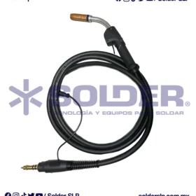 ANTORCHA MIG TIPO TREGASKISS 400A 15FT CONECTOR MILLER PS COD. P0017