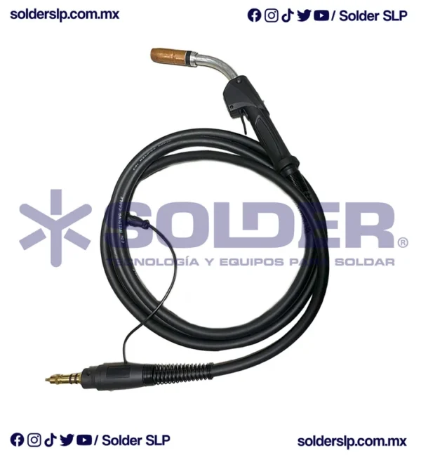 ANTORCHA MIG TIPO TREGASKISS 400A 15FT CONECTOR MILLER PS COD. P0017