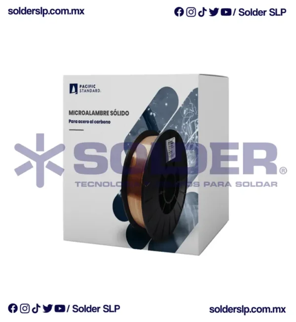 MICROALAMBRE SOLIDO 70S6 .045 - PACIFIC STANDARD CAJA/15 KG - Imagen 2