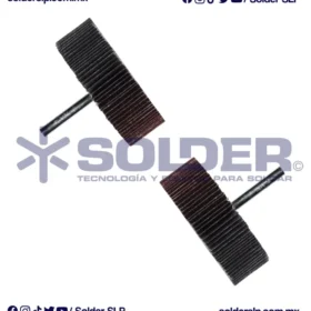 RUEDA FLAP 3" X1/2X1/4 GRANO 120 COD. AUS 907