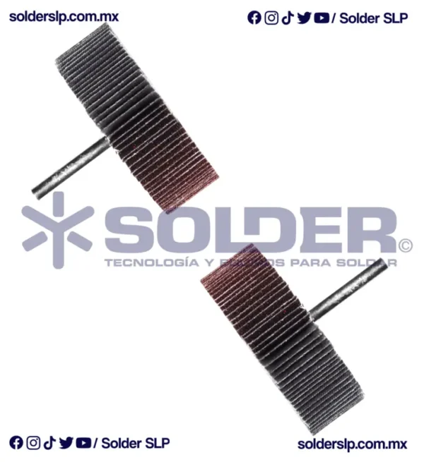 Rueda Flap 2X1/2X1/4 Grano 80 Cod. Aus 910