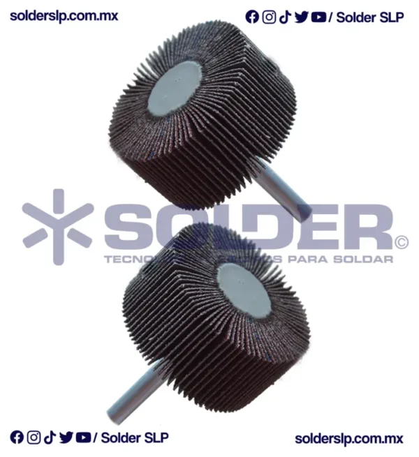 Rueda Flap 2X1X1/4 Grano 80 Cod. Aus-919