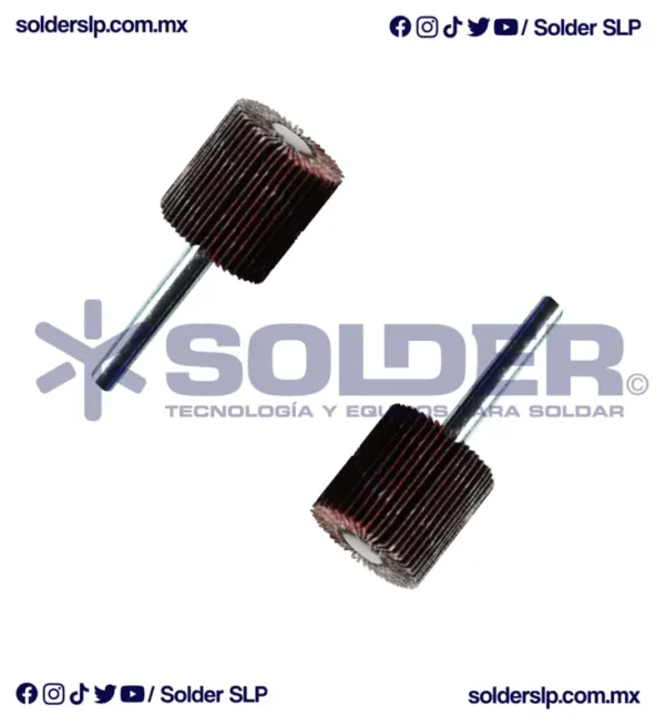 Rueda Flap 1" Grano 80 Cod. Aus 906