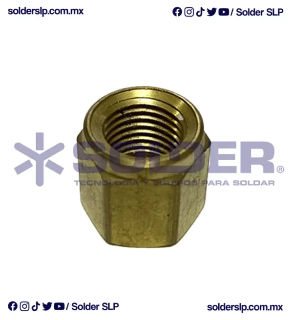 Tuerca Para Manguera De Oxigeno R-2 Cod. 28-01