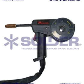 ANTORCHA DE MICRO SPOOLGUN 200 AMP WELD 500 LCD 200 COD. WLD*MSACC-TO200