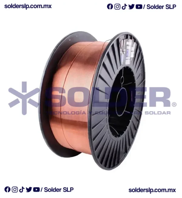 ROLLO DE MICROALAMBRE SOLIDO 70S6 .030 C/ 1KG WS