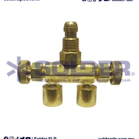 VALVULA "Y" GRIEGA PARA ARGON COD. 33-04