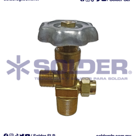 VALVULA PARA CILINDRO CGA-320 #1 CO2 COD. 50-01
